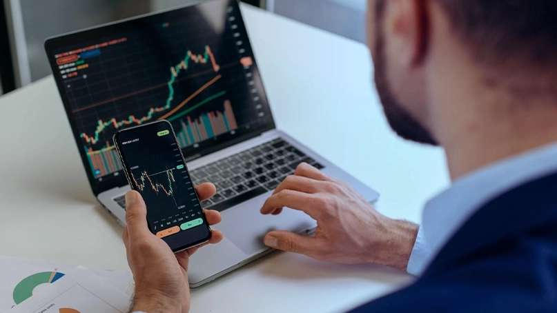 Panel de control de trading de Trade 350 APP